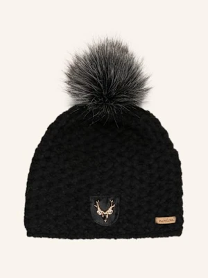 Norton Czapka Z Pomponem Ze Sztucznego Futra schwarz