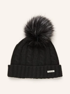 Norton Czapka Z Pomponem Ze Sztucznego Futra schwarz