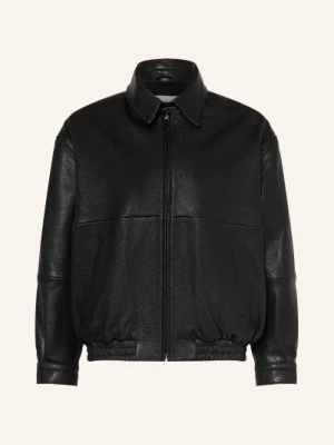 Nour Hammour Skórzana Kurtka Doran schwarz