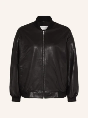 Nour Hammour Skórzana Kurtka Marly schwarz