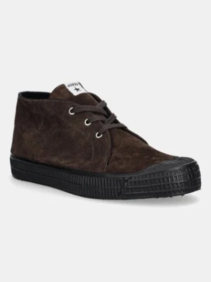 Novesta tenisówki zamszowe Novesta x Noel Gallagher kolor brązowy N574001-BRW000615