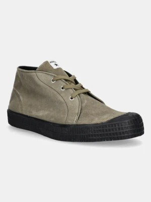 Novesta tenisówki zamszowe Novesta x Noel Gallagher kolor zielony N574001-OLV000615