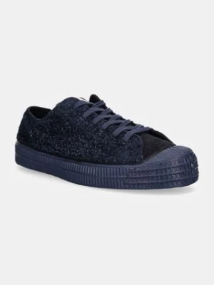 Novesta tenisówki zamszowe Star Master Hairy Suede kolor granatowy N354002.BLU000964