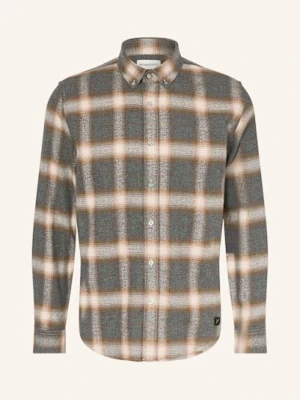 Nowadays Koszula Flanelowa Comfort Fit grau