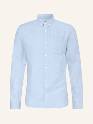 Nowadays Koszula Slim Fit blau JASNONIEBIESKI