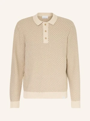 Nowadays Koszulka Polo Z Dzianiny beige