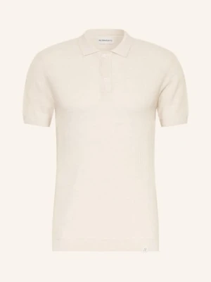 Nowadays Koszulka Polo Z Dzianiny beige