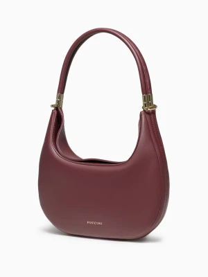 Nowoczesna torebka do noszenia na cztery sposoby bordowa Puccini