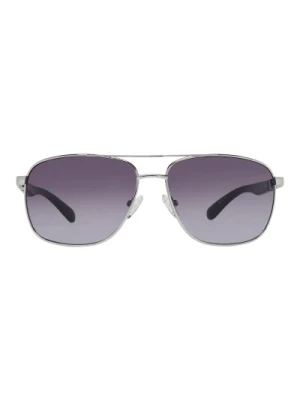 Nowoczesne męskie okulary przeciwsłoneczne z gradientowymi soczewkami Guess
