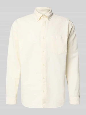 Nowoczesny krój modern fit koszula casualowa z brustaszą model 'NORREBRO' jack & jones