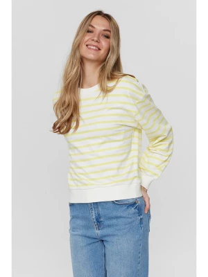 NÜMPH Bluza "Numyra" w kolorze kremowo-żółtym rozmiar: XXL