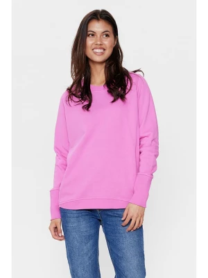 NÜMPH Bluza "Nunikola" w kolorze różowym rozmiar: L
