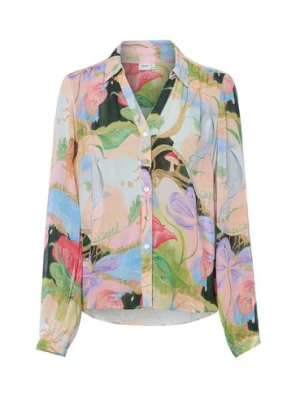 Nümph Bluzka damska - Nushailin Kobiety wiskoza (100%) wielokolorowy wzorzysty,