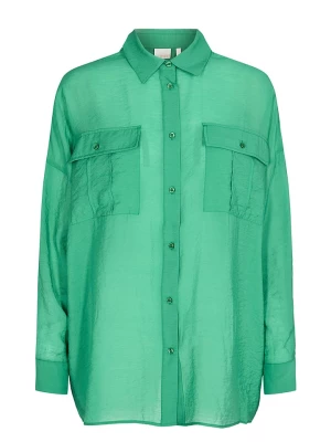 NÜMPH Bluzka "Nuelinam" w kolorze zielonym rozmiar: 36