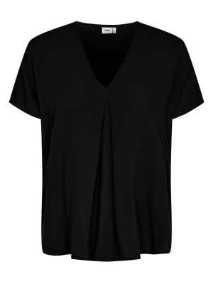 NÜMPH Bluzka "Rikka" w kolorze czarnym rozmiar: 40