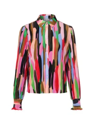 Nümph Damska bluzka koszulowa - Nuamara Kobiety różowy|wielokolorowy wzorzysty,