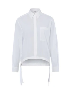 Nümph Damska bluzka koszulowa - Samira Kobiety Bawełna (100%) biały jednolity,