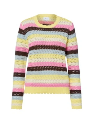 Nümph sweter z grubej dzianiny - NUMolina Kobiety Bawełna (100%) wielokolorowy