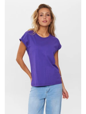 NÜMPH Koszulka "Beverly" w kolorze fioletowym rozmiar: XL