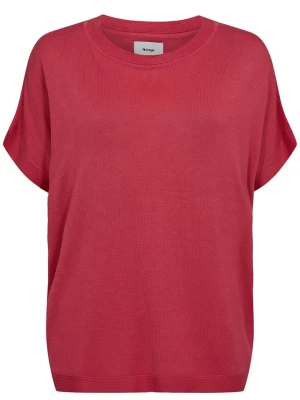 NÜMPH Koszulka "Nudarlene" w kolorze czerwonym rozmiar: XL