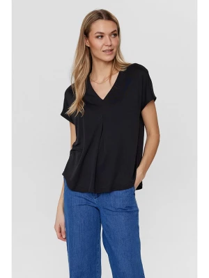 NÜMPH Koszulka "Nutilia" w kolorze czarnym rozmiar: XL