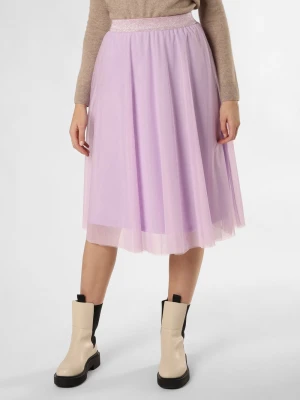 Nümph Spódnica damska - Nuea Kobiety Sztuczne włókno lila jednolity,