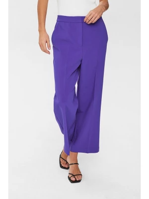 NÜMPH Spodnie "Nuronja" w kolorze fioletowym rozmiar: 44