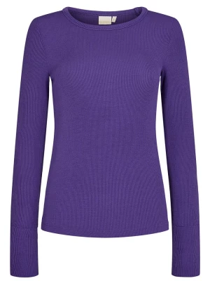 NÜMPH Sweter "Nubowie" w kolorze fioletowym rozmiar: L