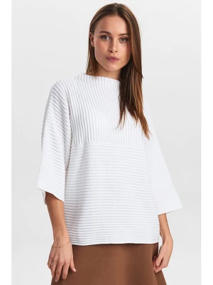 NÜMPH Sweter "Nuirlemin" w kolorze białym rozmiar: XL