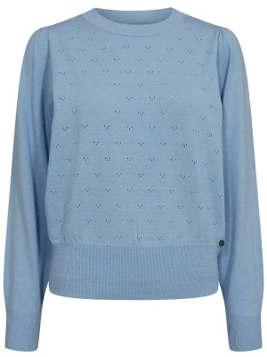 NÜMPH Sweter w kolorze błękitnym rozmiar: L