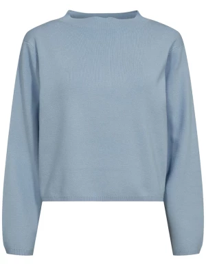 NÜMPH Sweter w kolorze błękitnym rozmiar: M