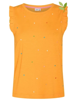 NÜMPH Top w kolorze pomarańczowym rozmiar: XL