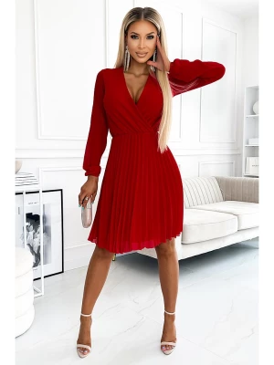 numoco Sukienka w kolorze czerwonym rozmiar: M