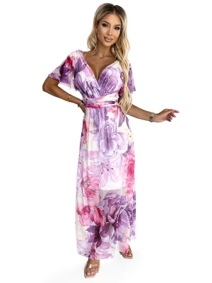 numoco Sukienka w kolorze jasnoróżowo-fioletowym rozmiar: onesize