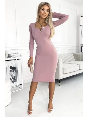 numoco Sukienka w kolorze jasnoróżowym rozmiar: XL
