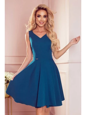 numoco Sukienka w kolorze niebieskim rozmiar: M