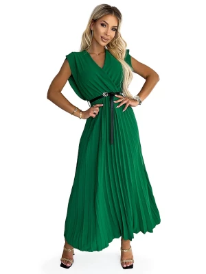 numoco Sukienka w kolorze zielonym rozmiar: onesize