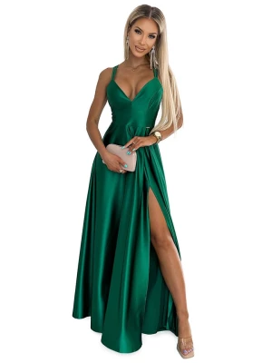 numoco Sukienka w kolorze zielonym rozmiar: S