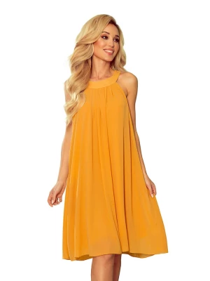 numoco Sukienka w kolorze żółtym rozmiar: M