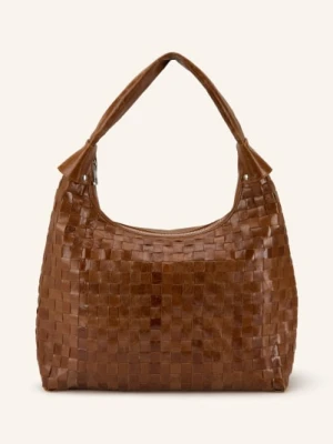 Núnoo Torba Na Ramię Big Dandy Braided Megah braun NÚNOO