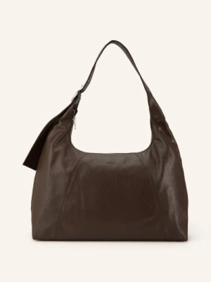 Núnoo Torba Na Ramię Maxi Dandy Buckle Mountain braun NÚNOO