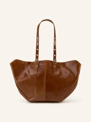 Núnoo Torba Na Zakupy Nora Megah Z Woreczkiem braun NÚNOO