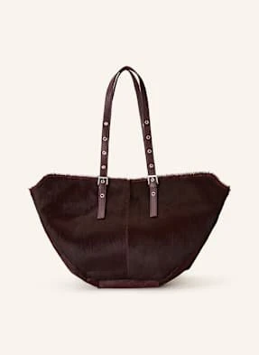 Núnoo Torba Shopper Nora Deluxe Z Saszetką rot NÚNOO