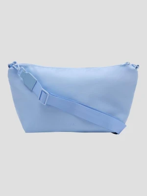 Nylonowa torba crossbody z kwiatową grafiką s.Oliver niebieski