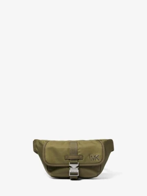Nylonowa torba kurierska Eli w lotniczym stylu Michael Kors SAFARI GREEN (Zielony)