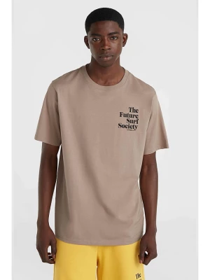 O´NEILL Koszulka "Future Surf Society" w kolorze jasnobrązowym rozmiar: S