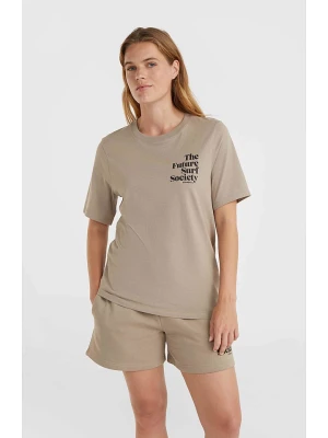 O´NEILL Koszulka "Future Surf Society" w kolorze jasnobrązowym rozmiar: XL