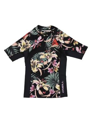 O´NEILL Koszulka surfingowa "Print Skins" w kolorze czarnym ze wzorem rozmiar: 128