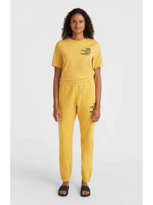 O´NEILL Spodnie dresowe "Future Surf Society" w kolorze żółtym rozmiar: M