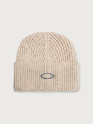 Oakley czapka beanie męska z dodatkiem wełny ELLIPSE beżowy